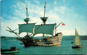 Ships Mayflower II Pliimouth Plantation Massachusetts 1961