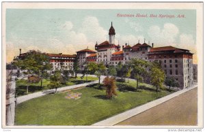 Eastman Hotel, HOT SPRINGS, Arkansas, PU-1913