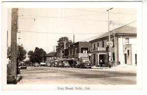 Real Photo, King Street, Delhi, Ontario