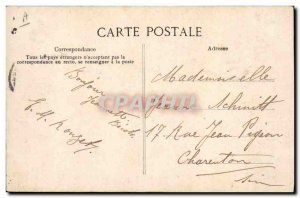 Old Postcard Hunting hounds was in the forest of Fontainebleau Bat l & # 39ea...
