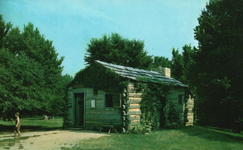 New Salem Massachusetts, The Lincoln-Berry Store, State Park, Vintage Postcard