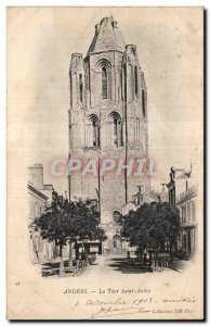 Old Postcard Angers Tower St. Aubin