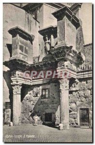 Old Postcard Rome Tempio di Pallade
