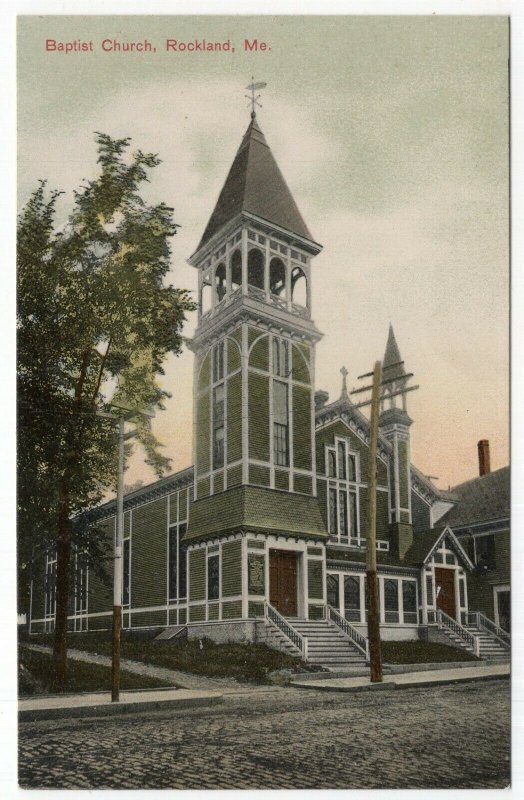 Rockland, Me, Baptist Church