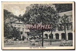 Old Postcard Bad Bertrich kurhaus