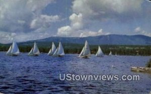 Start of the Race - Grand Lake, Colorado CO Postcard