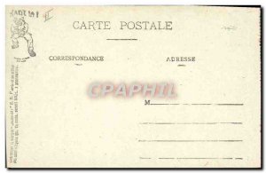 Old Postcard Fancy Army Night Walk