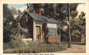 Henry Wilson Cobbler Shop Natick, Massachusetts, USA Tools 1934 