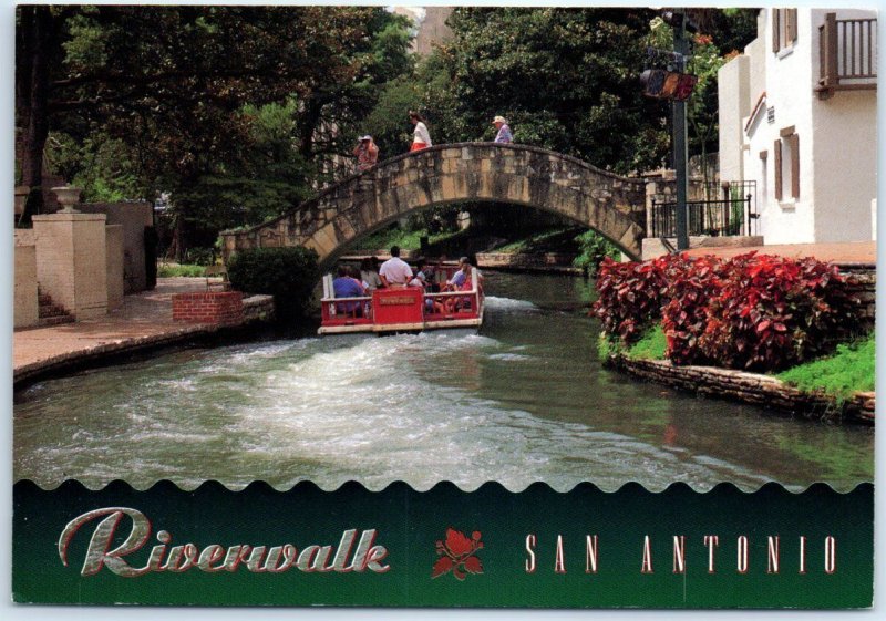 Postcard - Riverwalk - San Antonio, Texas