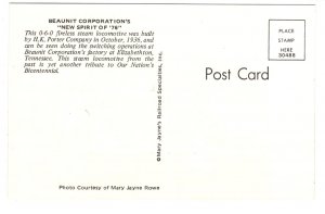 Beaunit Corporation Train, Bicentenial Colours