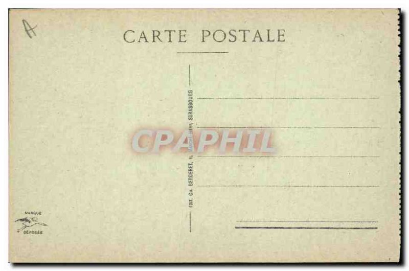 Postcard Old Schlestadt General view