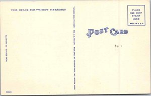 Postcard ROAD SCENE Biddeford Maine ME AM6162