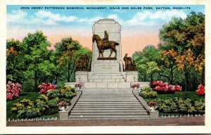 Ohio Dayton John Henry Patterson Memorial Monument Hills and Dales Park