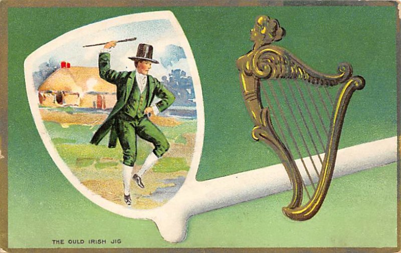 The Old Irish Jig St. Patrick's Day writing on back 