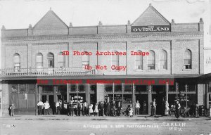 NV, Carlin, Nevada, RPPC, Overland Hotel & Cafe, Atherton Photo No 5