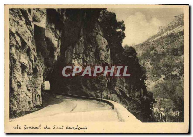 Modern Postcard The French Riviera The Tunnel St Loup