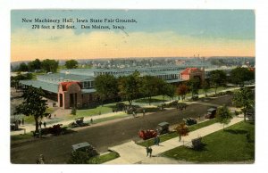IA - Des Moines. Iowa State Fairgrounds, New Machinery Hall