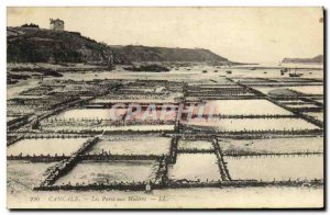 Old Postcard Cancale oysters oyster farming to Parks