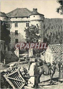 Modern Postcard Chateau Fort It was once the Gevaudan is Fermiere Making the ...