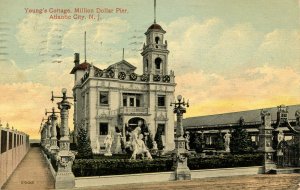 NJ - Atlantic City. Young's Cottage, Million Dollar Pier