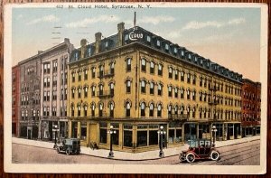 Vintage Postcard 1918 St. Cloud Hotel, Syracuse, New York (NY)