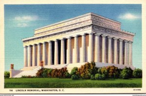 Washington D C Lincoln Memorial Curteich