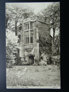 Dorset CERNE ABBAS The Abbey Gateway c1950's Postcard by Jarrold & Sons