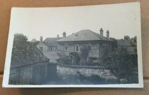 VINTAGE REAL PHOTO POSTCARD OF A HOUSE