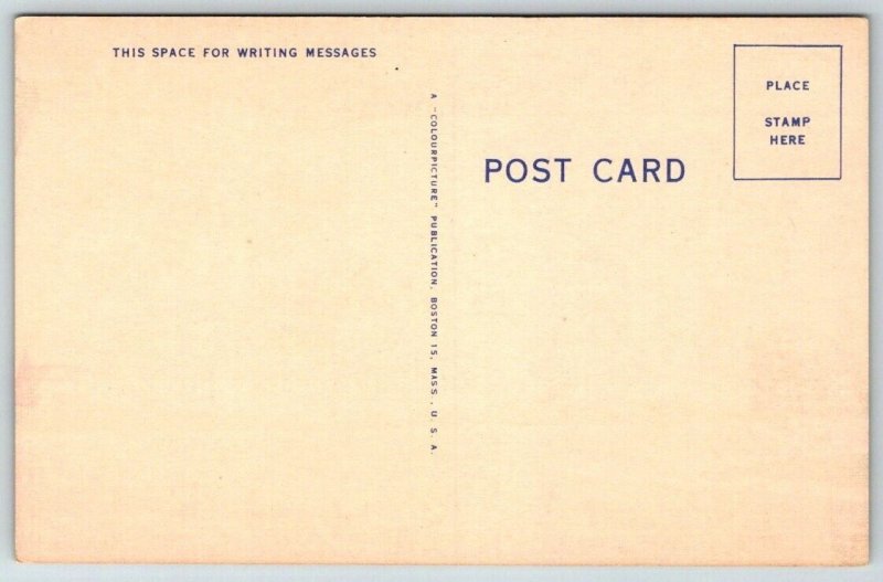 Deering High School - Portland, Maine - Postcard