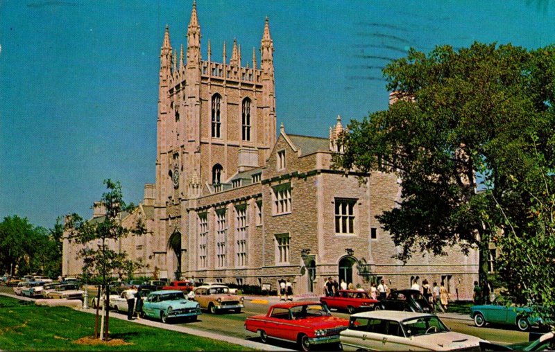 Missouri Columbia Memorial Tower and Student Union Building 1965