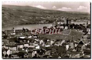 Postcard Modern Bignen mit Blick auf Burg Klopp Rodesheim