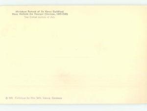 Unused Pre-1980 POSTCARD OF PAINTING AT MUSEUM Detroit Michigan MI hr0939