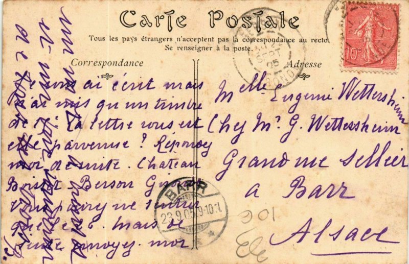 CPA AK BLAYE Le Chateau Galineau (864310)