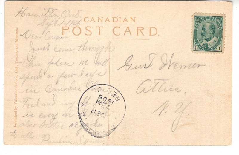 The Beach, Hamilton, Ontario, Used 1906