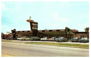 South of the Border SC Hotel Pedro's Restaurant Old Cars I-95 Postcard