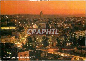 Postcard Modern Jerusalem The Golden City