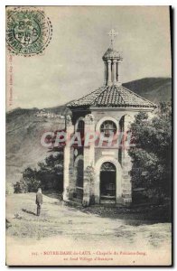 Old Postcard Our Lady of Laus Precious Blood Chapel deep Village Avancon