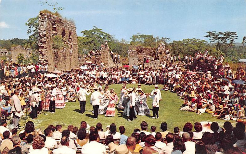 Folklore Entertainers Canajagua Old Panama Panama Unused 