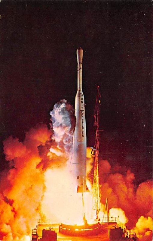 Delta number 11, launched, Cape Kennedy by NASA Space Unused 