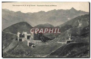Old Postcard Pilgrimage of Our Lady of La Salette Shrine West and & # 39Obiou