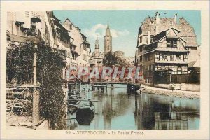 Postcard Old Strasbourg Petite France