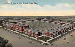 McClure System of Unit School Tulsa Oklahoma 1910c postcard