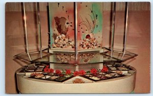 HOLMES BEACH, FL ~ Pete Reynard's YACHT CLUB RESTAURANT Salad Bar 1960s Postcard