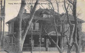 YMCA Building Big Springs Texas 1910 postcard