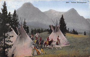 Indian Encampment Unused 