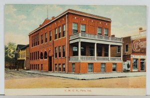 Peru Indiana YMCA Building c1915 Postcard Q14