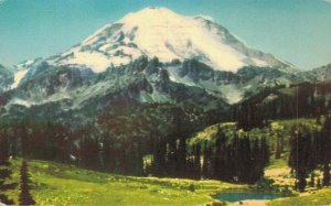 USA Mt. Rainier Washington Vintage Postcard 07.34