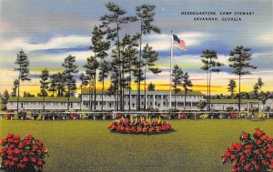 Headquarters at Camp Stewart Savannah, Georgia, USA Military Unused 