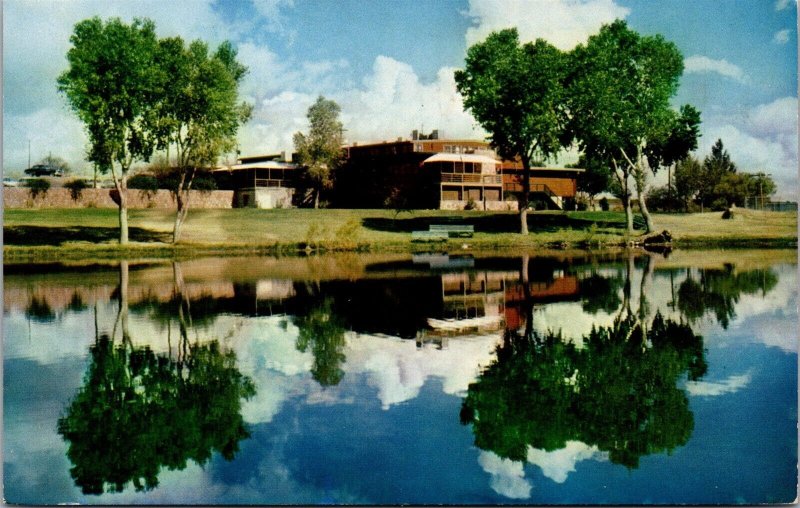 Vtg Fort Huachuca AZ Officers Open Mess Army Electronic Proving Ground Postcard