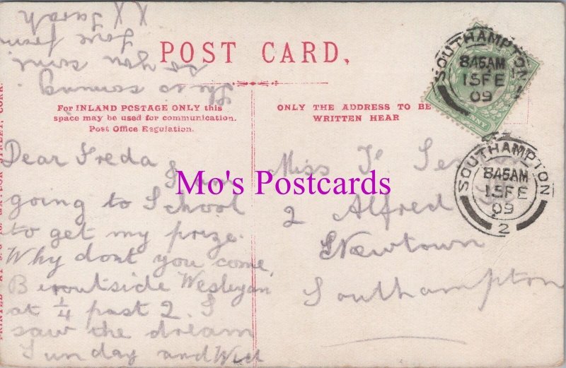 Genealogy, House History Postcard, 2 Alfred Street, Newtown, Southampton GL2492